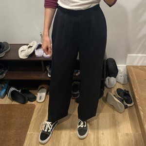 Giorgio Armani silk wide-leg pants